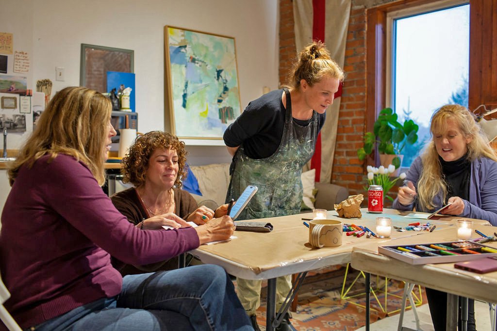 Johanna Reynolds and Sara Smeaton present their unique Map of Now workshop